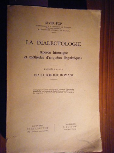 « <i>La dialectologie</i> »